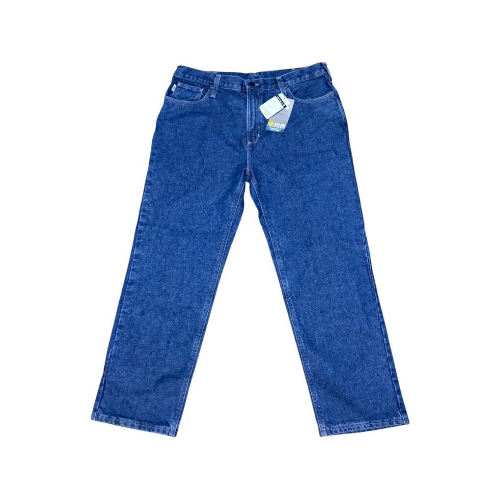 Carhartt FR Relaxed Fit 38 x36 Flame Resistant Work Utility Jeans Menswear New